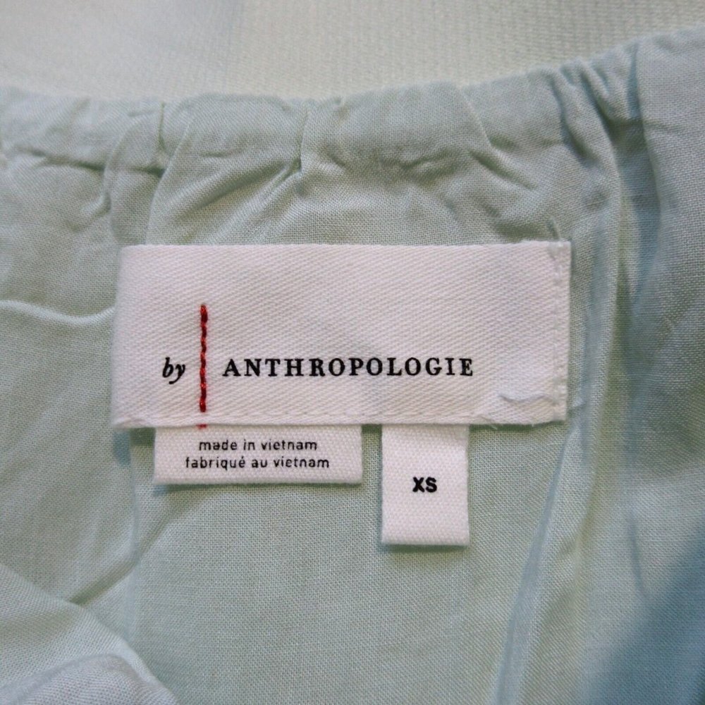 NWT Anthropologie Sydney Shimmer Tulle Midi in Green Glitter Gold Dot Skirt XS - Picture 7 of 10